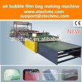 double layer air bubble film bag making machine